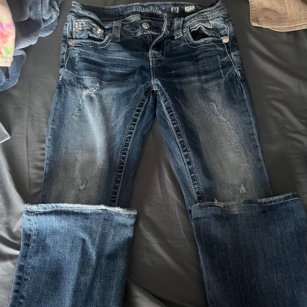 Miss Me Jeans, size 28 boot cut.